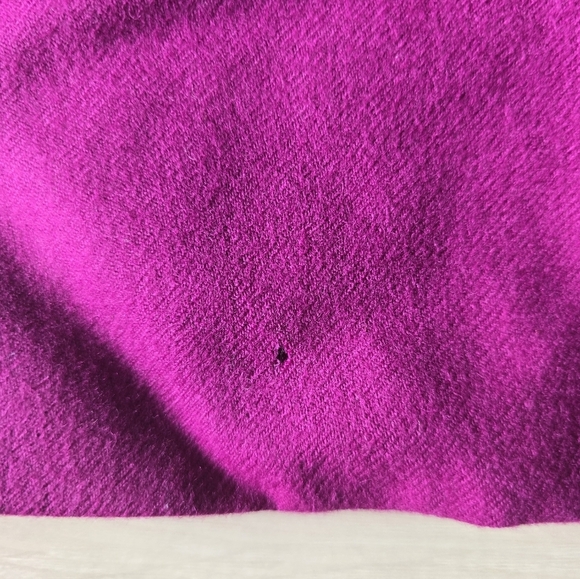 Versace Pink Studded Women's Short Skirt Size 26 Side Slit Flaw - Picture 10 of 12